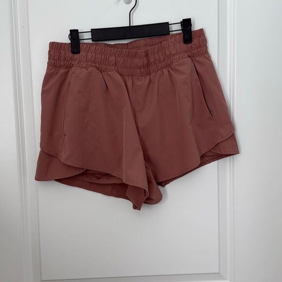 Avia Women's and Women's Plus Running Shorts with Bike Liner, 2024 Version, mauv - Picture 1 of 2